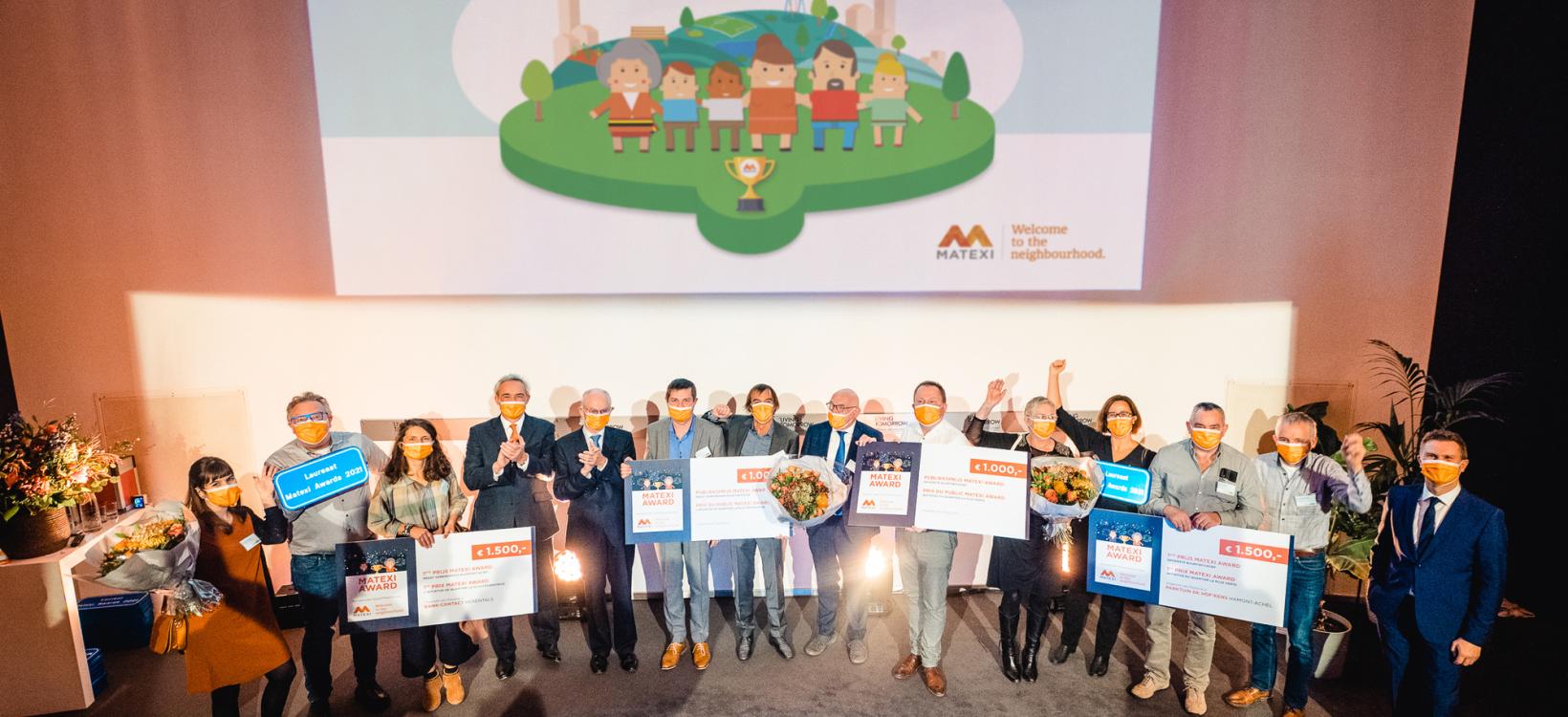 Matexi Award 2021 viert de ‘meest verbindende’ en ‘groenste’ buurtinitiatieven van België